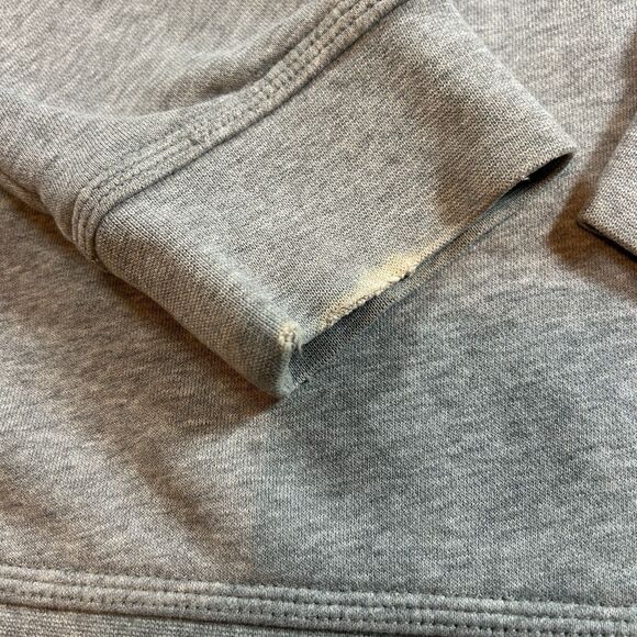 Nike Duke Blue Devils Crewneck Men’s Medium Gray University NCAA Football Y2K - Picture 6 of 10